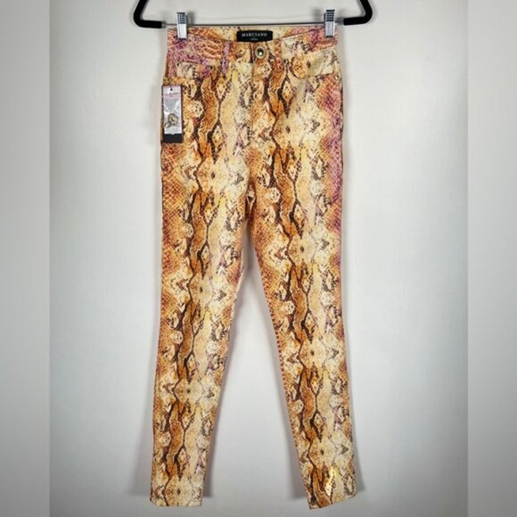NWT MARCIANO by GUESS Super High Stiletto 99 SONORA SKIN Pants 2YGA078844Z Sz 26 - Picture 5 of 16